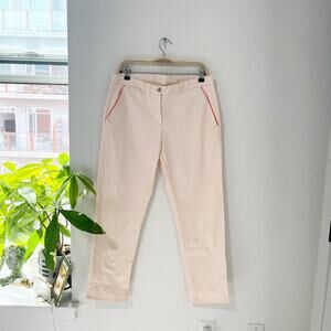 Gap Pink Broken In Straight Khaki Pants Size 10